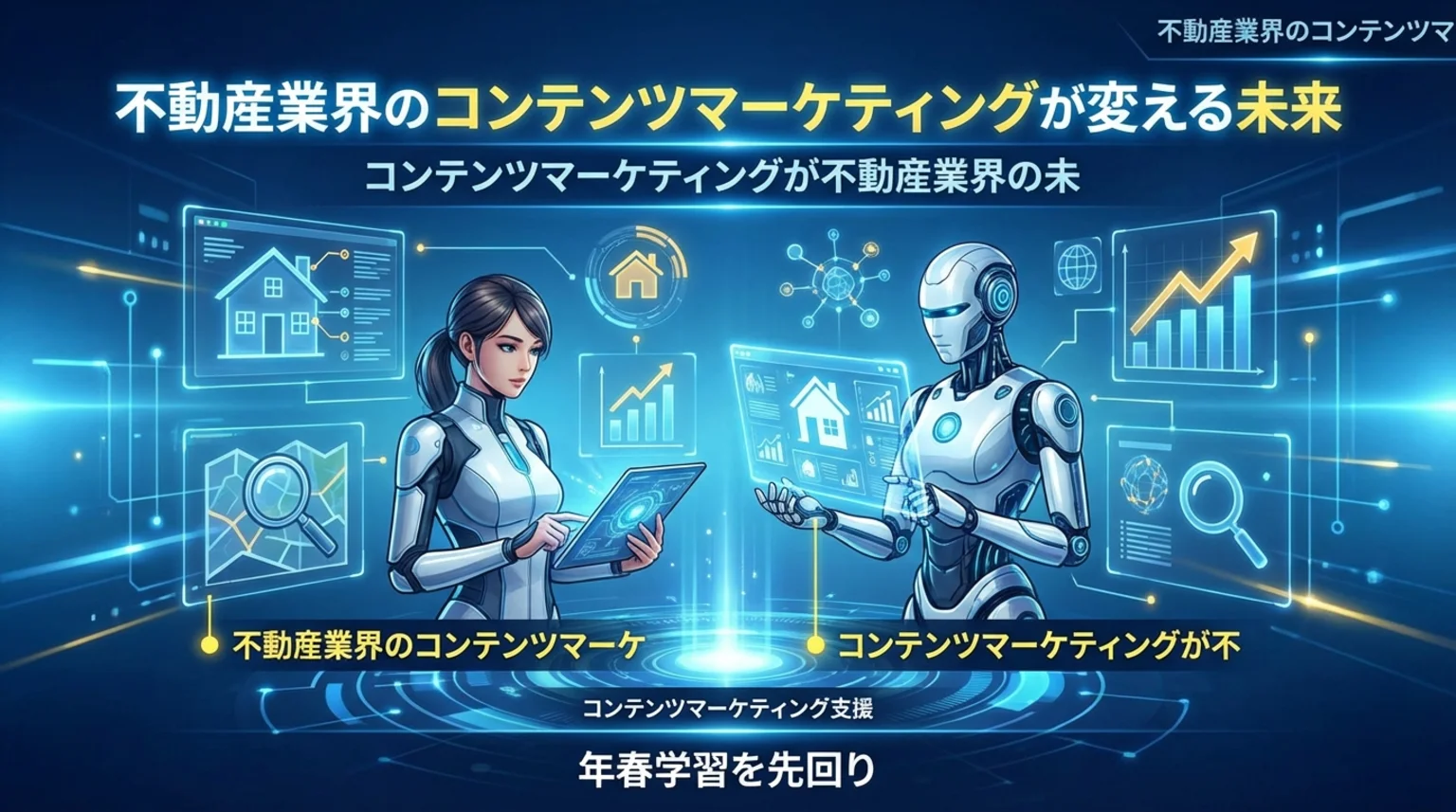 不動産業界のコンテンツマーケティングが変える未来