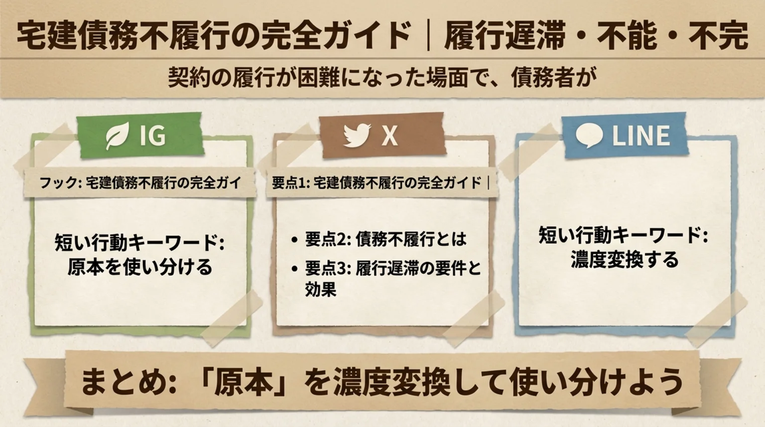 宅建債務不履行の完全ガイド