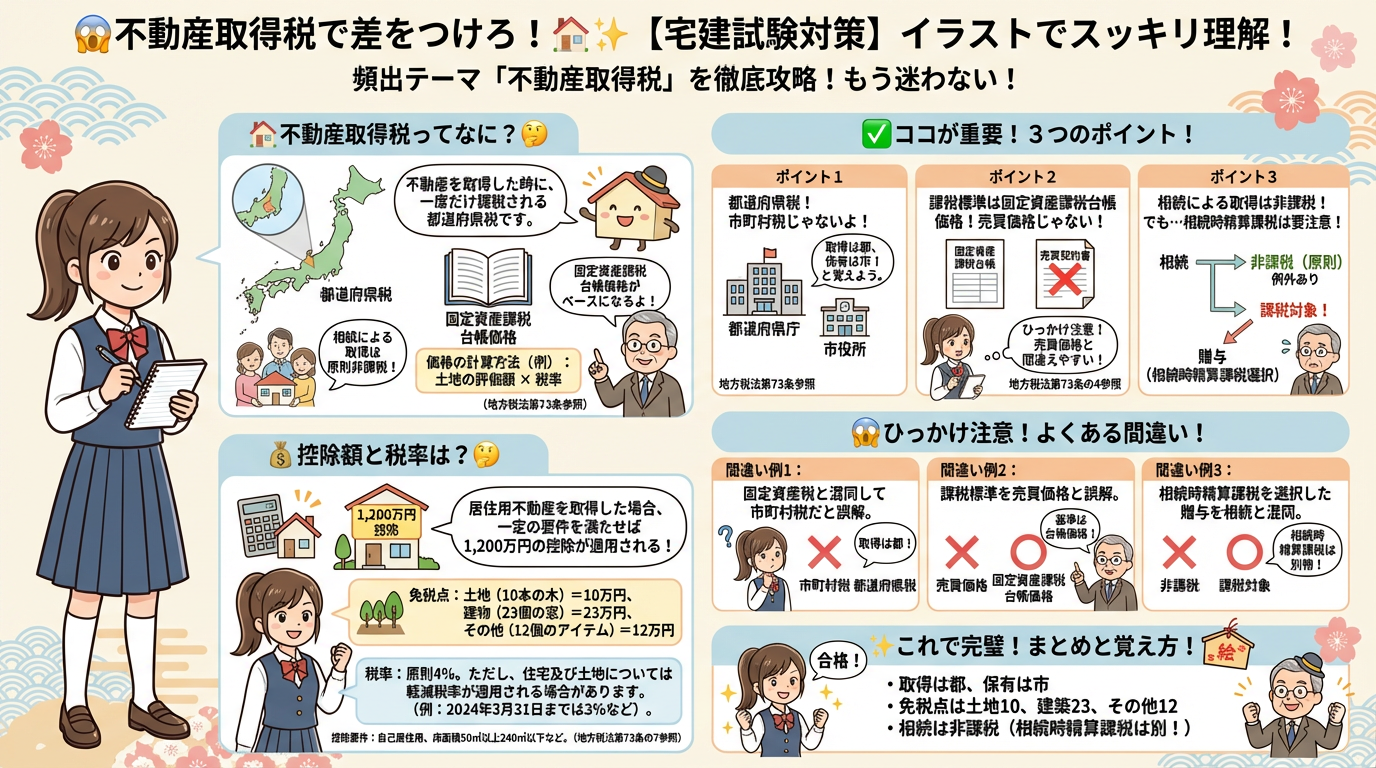 不動産取得税の完全図解の図解｜税・その他