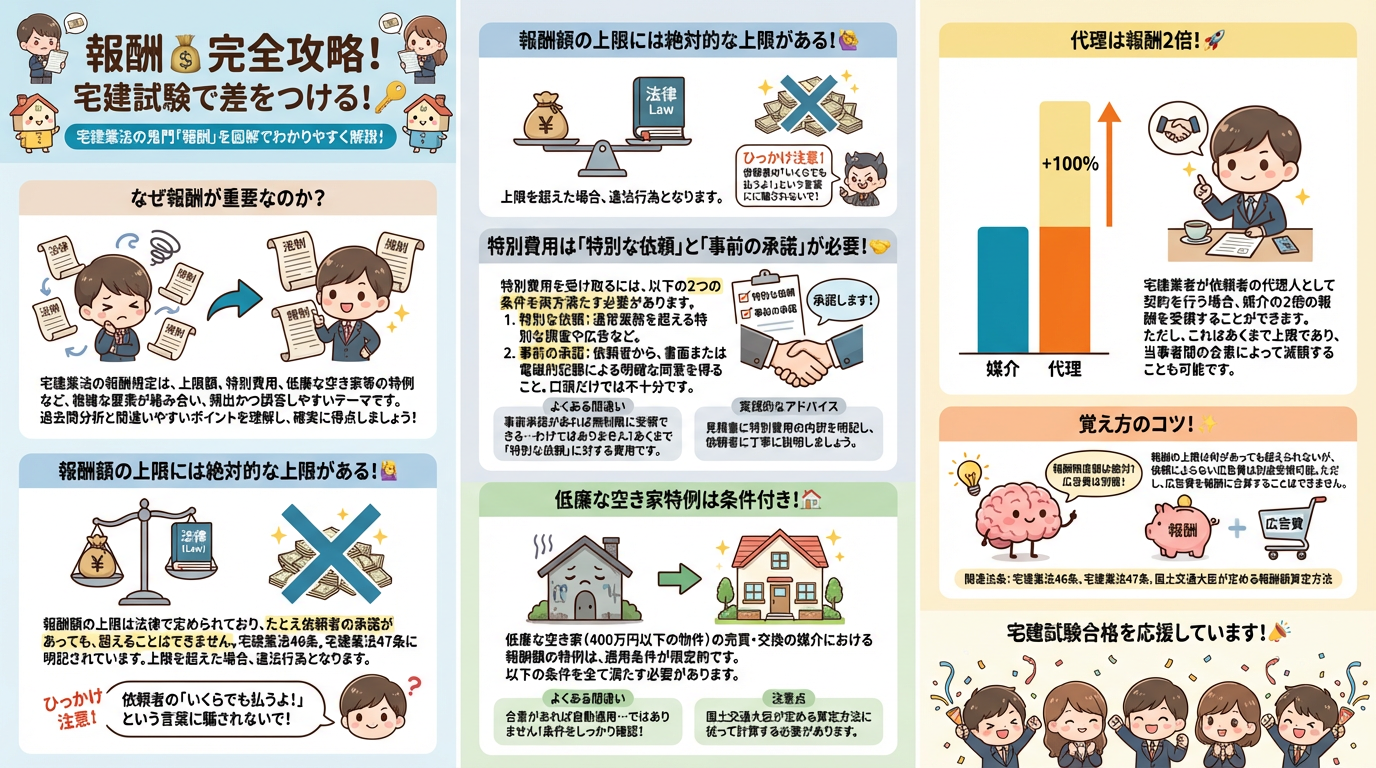 報酬の完全図解の図解｜宅建業法