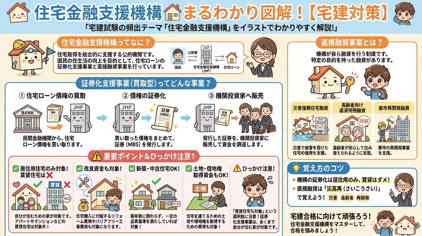 住宅金融支援機構の完全図解の図解｜税・その他