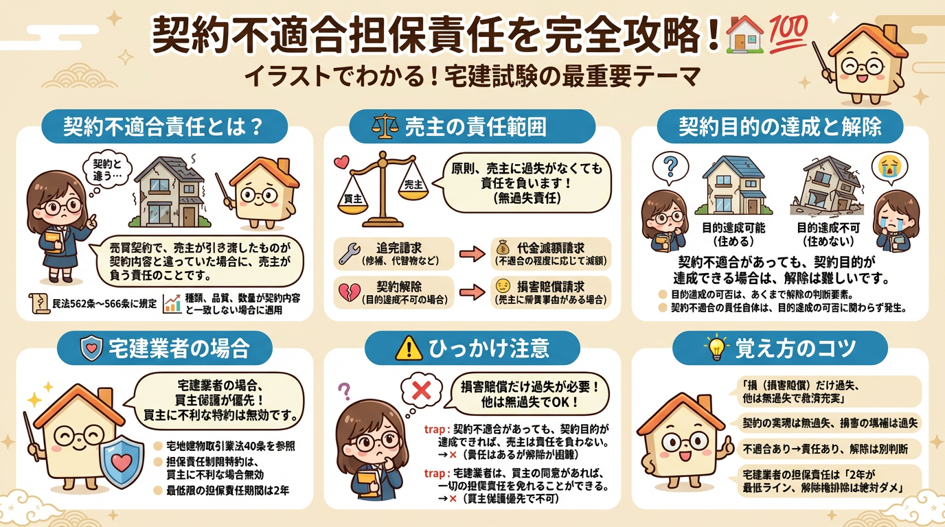 契約不適合担保責任の完全図解の図解|民法(権利関係)