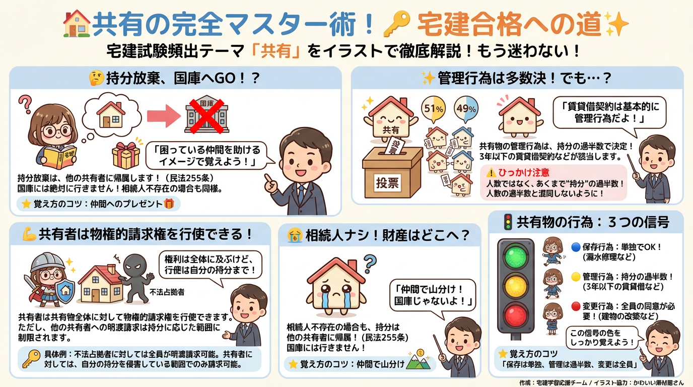 共有の完全図解の図解|民法(権利関係)