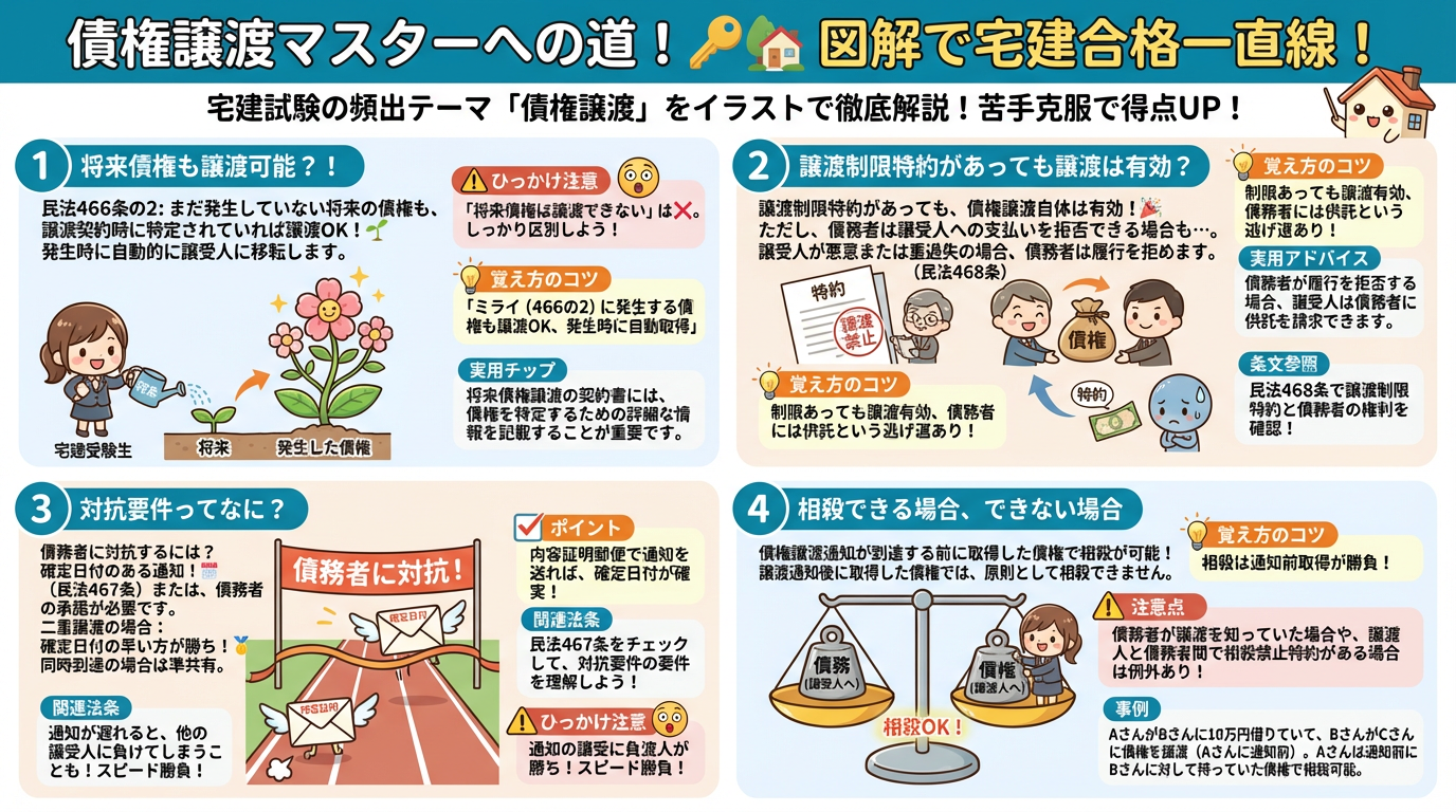 債権譲渡の完全図解の図解|民法(権利関係)