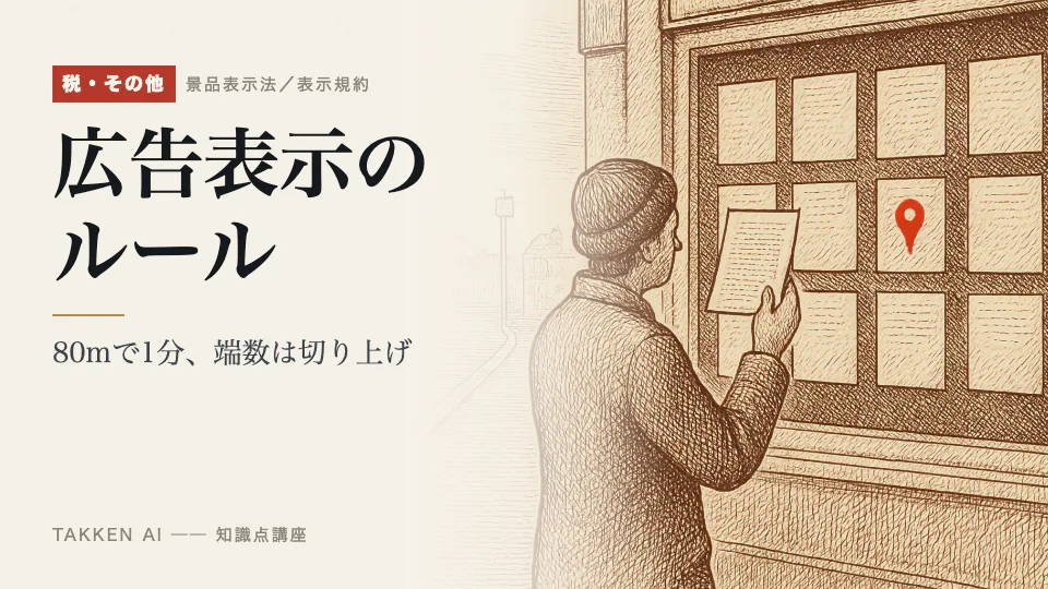 広告表示のルールの3分講座