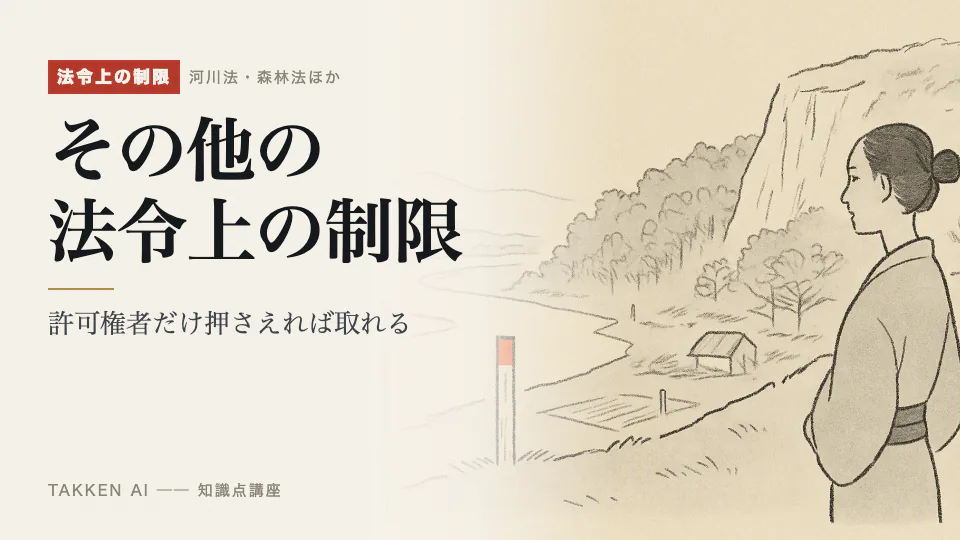 その他の法令上の制限の3分講座