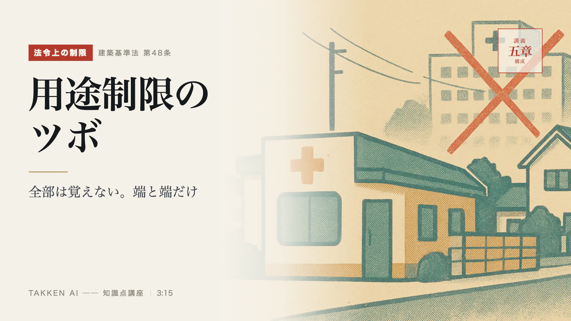 用途制限のツボの3分講座(プレビュー)